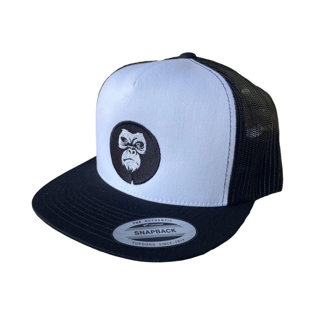 White front Gorilla hat