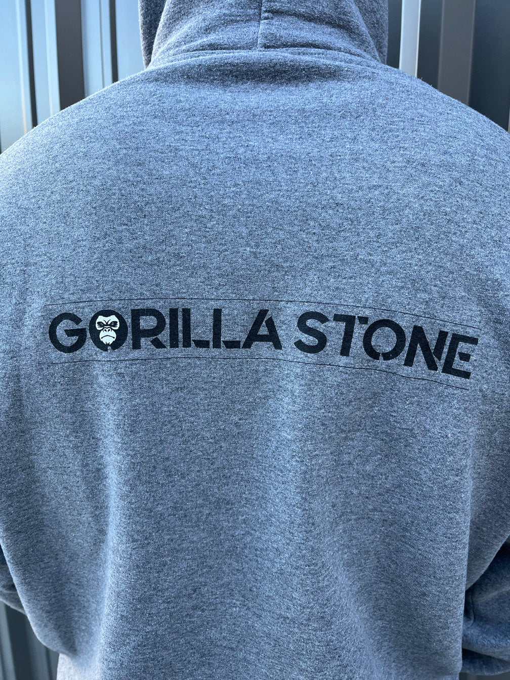 Gorilla Logo Hoodie - Grey