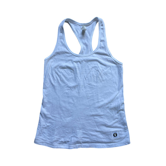 Gorilla Racerback Tank - White